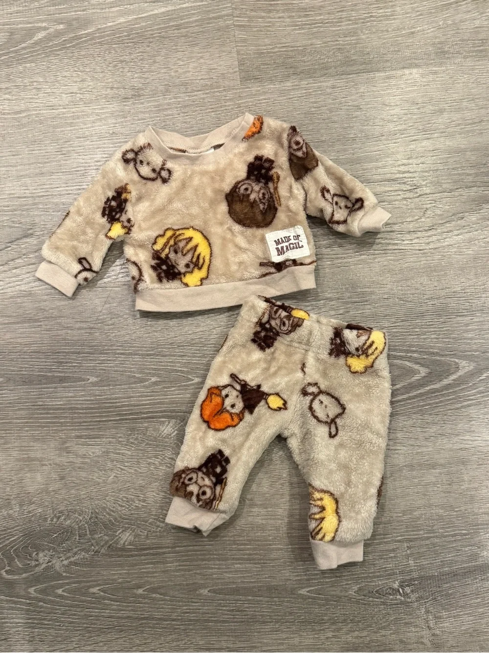 Harry Potter Fleece Newborn Two Piece Outfit